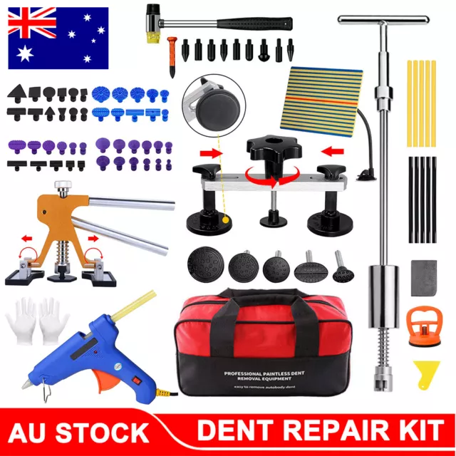 Car Body Dent Puller Repair Kit Paintless Hammer Removal Hail Lifter PDR Tools