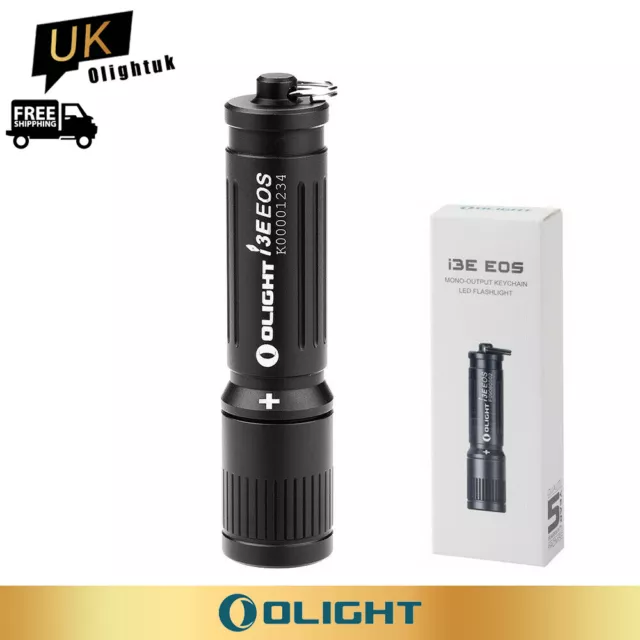 OLIGHT I3E Keychain Torch Flashlight Mini Key Ring Portable Torches Waterproof