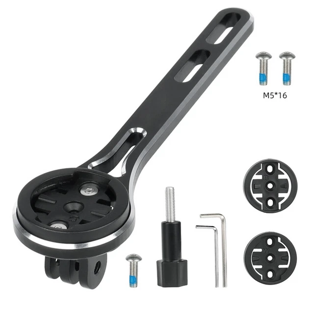 Supporto Per Computer Bici In Fibra Di Carbonio - Universale Per Garmin, Wahoo, Bryton E Luci - Foto 7