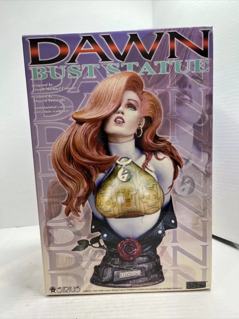 Porcelain Dawn Bust Statue | Joseph Michael Lisner Dawn Bust Statue