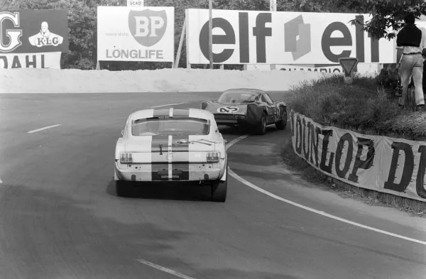 Mauro Bianchi & Jean Vinatier jr Alpine A210 Renault Le Mans 1967 Old Photo 3
