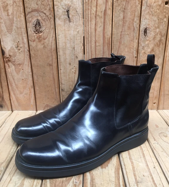 STIVALI PRADA DA uomo in pelle verniciata nera made in italy taglia UK 8 USA 9 EUR 170 04 PicClick IT