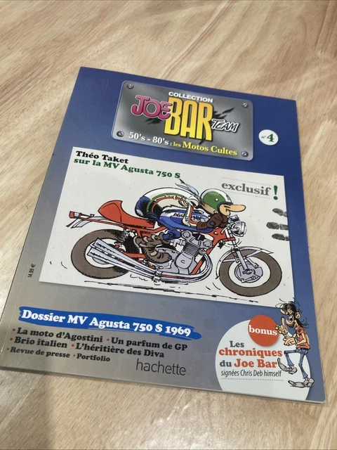 Figurine Moto Joe Bar Team Série 2 N°46 - Yamaha FZ 750 1985 - Hachette 1/18