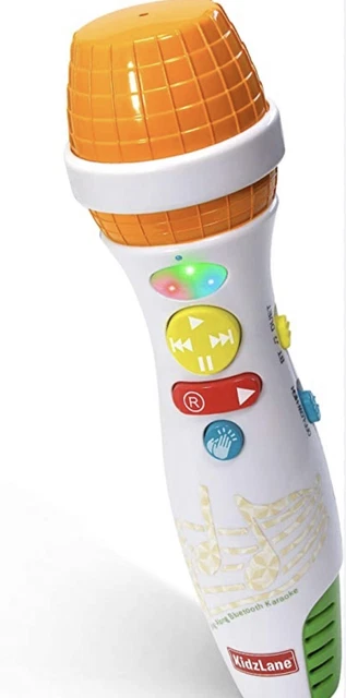 Kidzlane Microphone for Kids with Bluetooth | Kids Singing Toy Microphone for Ba