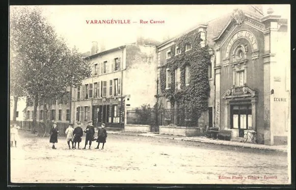 CPA Varangeville, Rue Carnot