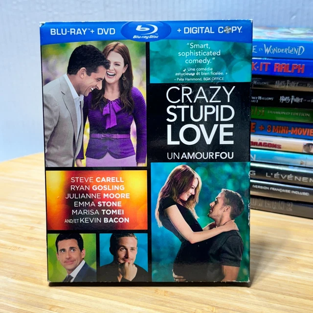 CRAZY STUPID LOVE Blu Ray (2011) Steve Carell Ryan Gosling Julianne