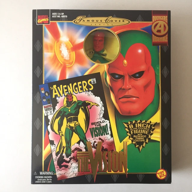 FAMOUS COVER SERIES Vision Avengers Toy Biz Marvel Comics Action Figure