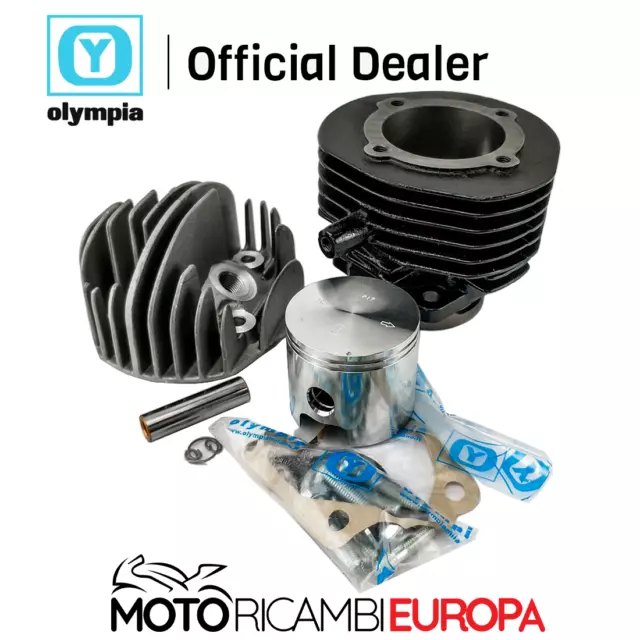 Kit Gruppo Termico Olympia D.55 Modifica Cilindro 102 Piaggio Vespa 50 Pk S