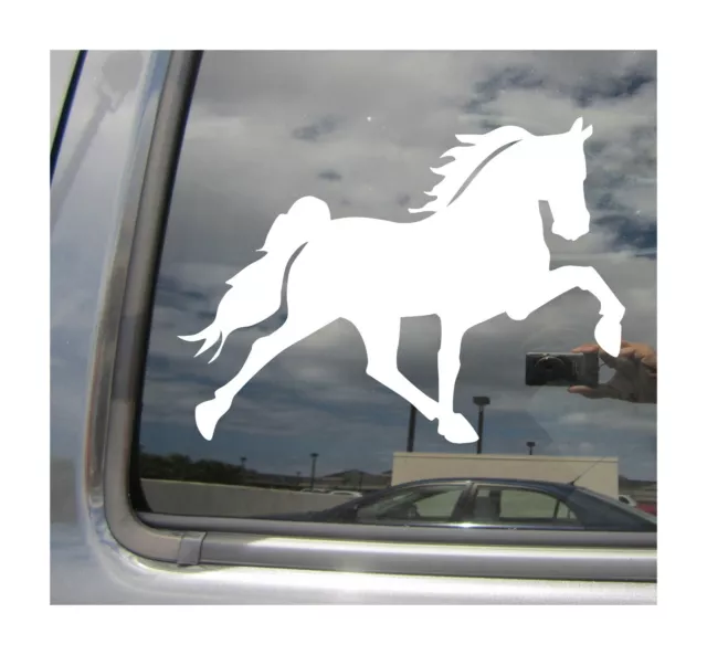 Tennessee Walking Horse Walker Gaited Car Truck Window Vinyl Decal Sticker 01269