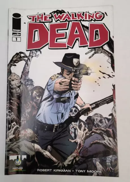 WALKING DEAD #1 Portland 2013 Wizard World Comic Con Exclusive Variant Image