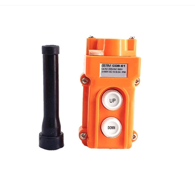 Interruttore Antipioggia Stazione Waterproof AC Istantaneo Pulsante Telecomando