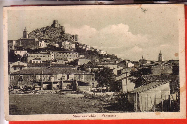 Cartolina  Montesarchio   Fp Non  Viaggiata Anni 20/30 Panorama  Particolare