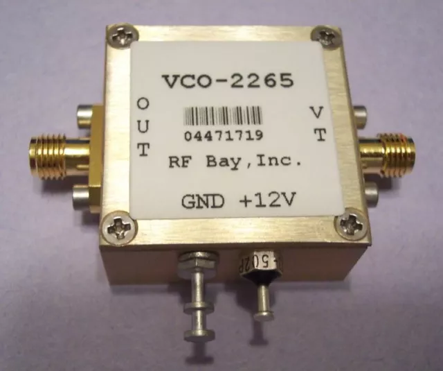 2165-2360MHz Voltage Control Oscillator VCO-2265, SMA