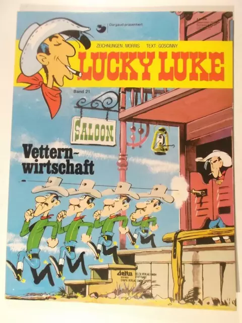 Lucky Luke Bd. 21 Softcover DM 4,50 Erstauflage 1.Auflage Zustand 1