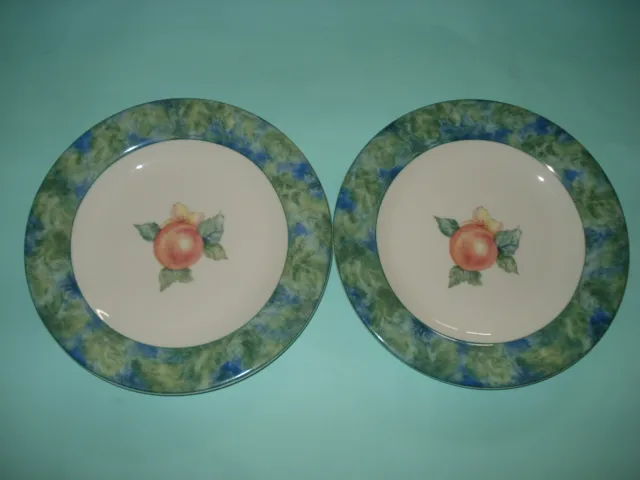 2 St Michaels (M & S)  Vintage Millbrook Floral Dessert Plates