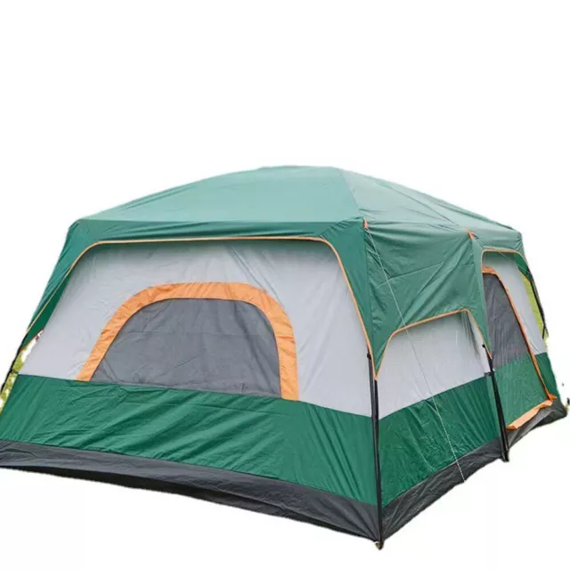 8 Person Instant Easy Set Up Family Outdoor Camping Tent with 2 Rooms l Z4N8