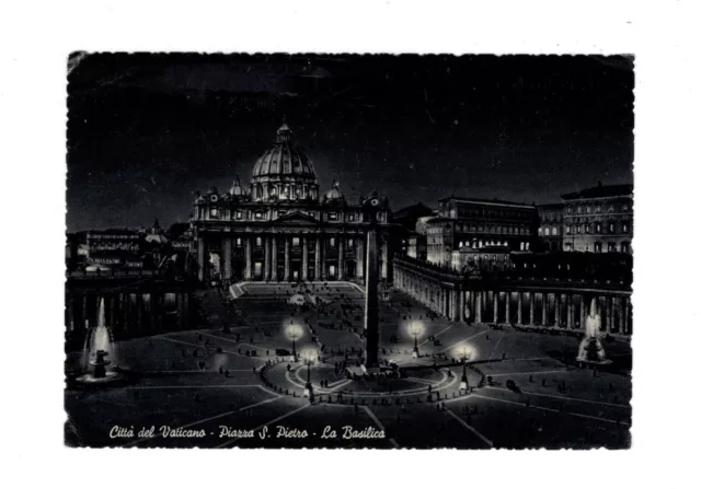 AK Ansichtskarte Citta del Vaticano / Piazza S. Pietro / La Basilica / Italien