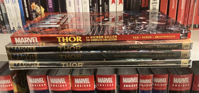 THOR STRACZYNSKI Vol 1 2 3 Hardcover HC Lot Set + Gillen Complete Collection TPB