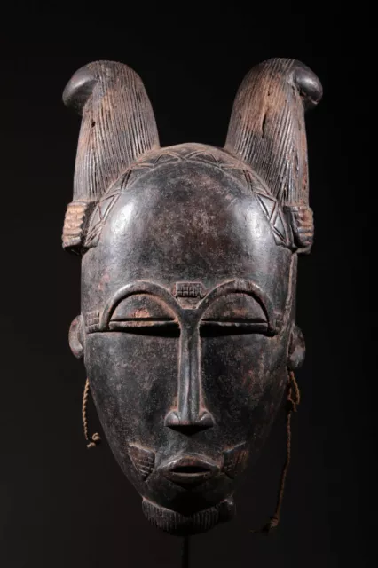 African Art Baoulé Mask 1775