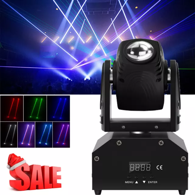 100W LED Moving Head Stage Light RGBW DMX DJ Disco Club Party Beam Spot Lighting