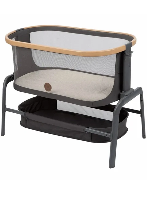 Maxi-Cosi Iora 2-In-1 Bedside Bassinet- Sleeper - Graphite - New (Open Box) Maxi-Cosi Iora 2-In-1 Bedside Bassinet- Sleeper - Graphite - New (Open Box)