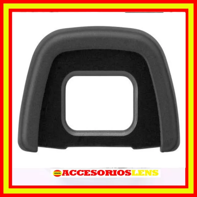 DK-23 GOMA OCULAR para Nikon D600,D300,D300s,D610,D5400,5300,5200,D7100,D7200