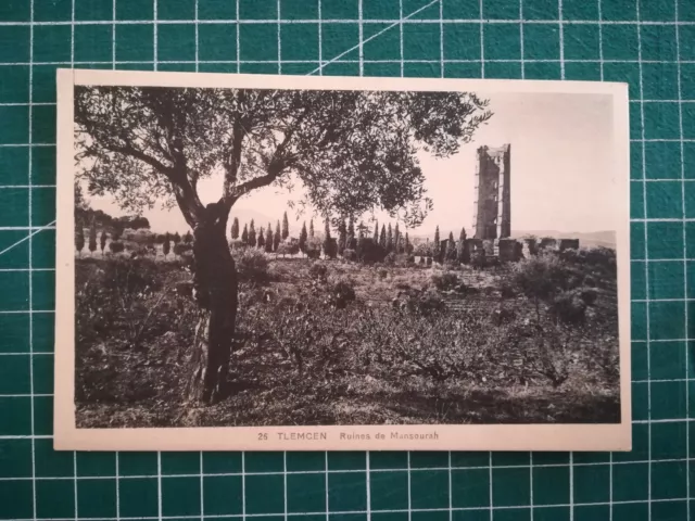 TN086 CPA Be Circa 1920 Tlemcen - Ruines De Mansura