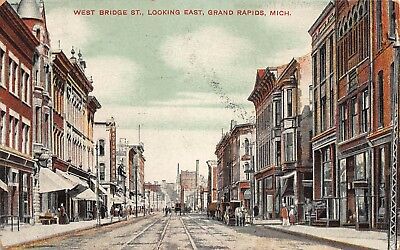 MI - 1908 West Bridge Street looking east Grand Rapids, Michigan - Kent County