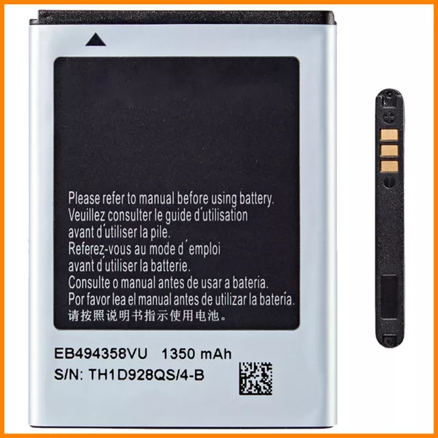 Bateria Samsung Galaxy Gio S5660 1350mAh EB494358VU Nueva Repuesto