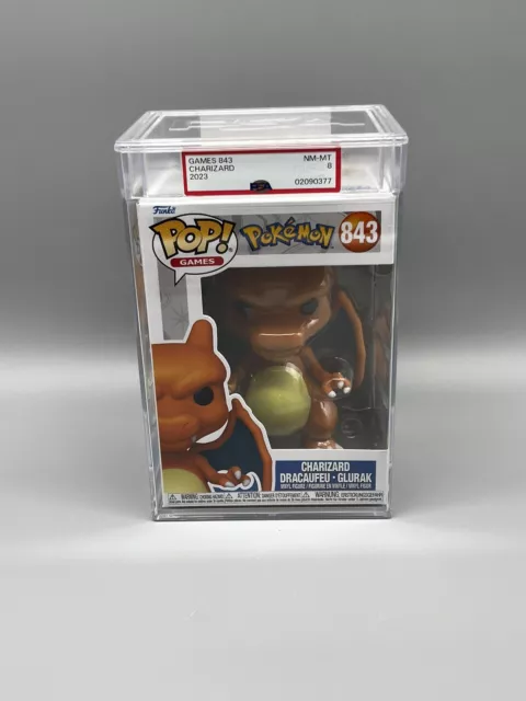 Funko Pop Games Pokemon Charizard #843 Grading PSA8