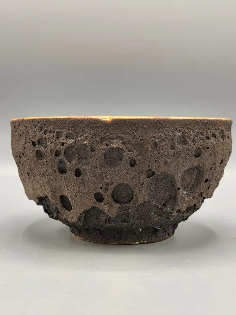 MCM Fantastic Fat Lava Fantastic Glaze Art Pottery Bowl