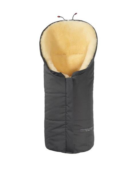 Saco de pie de piel de cordero esquimal Hofbrucker para cochecito de bebé talla única ARTÍCULO B