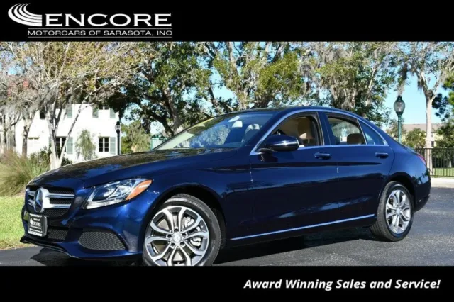 2017 Mercedes-Benz C-Class C 300 4MATIC Sedan W/P1 Package and Navigation
