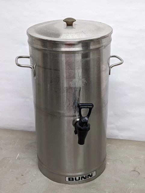 BUNN 3 Gal Commercial Iced Tea Coffee Beverage Dispenser TDS-3 Stainless Steel