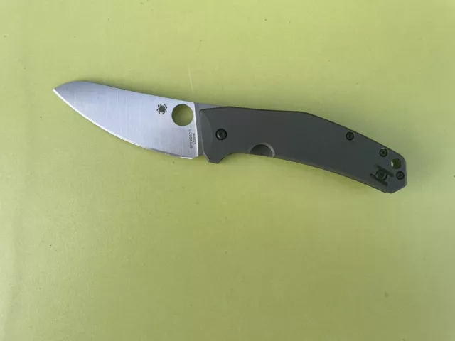 Spyderco Spydiechef LC200N CQI Version Marcin Slysz Titan Framelock