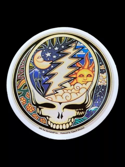 Grateful Dead Skull Sticker Decal Rock Music 2”x 2”