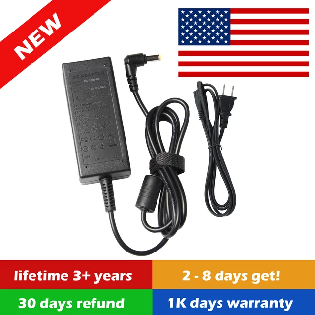 AC Power Supply Adapter Laptop Charger For Acer Aspire E15 ES1-512-C96S 40W 19V