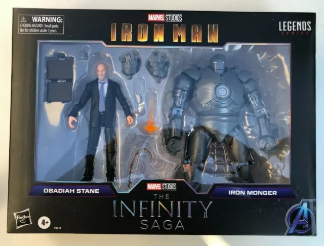 Marvel Legends - The Infinity Saga - OBADIAH STANE & IRON MONGER - Hasbro - Neuf