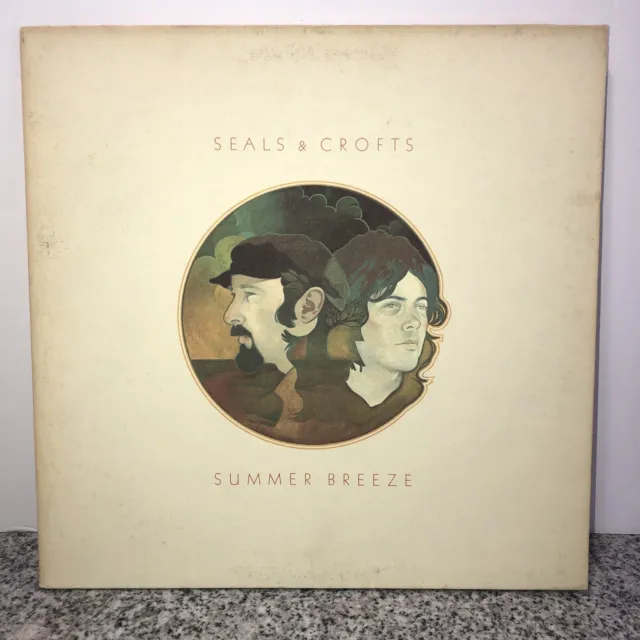 Lot of 2 Seals and  &  Crofts  Summer Breeze Collection Vinyl Record Albums