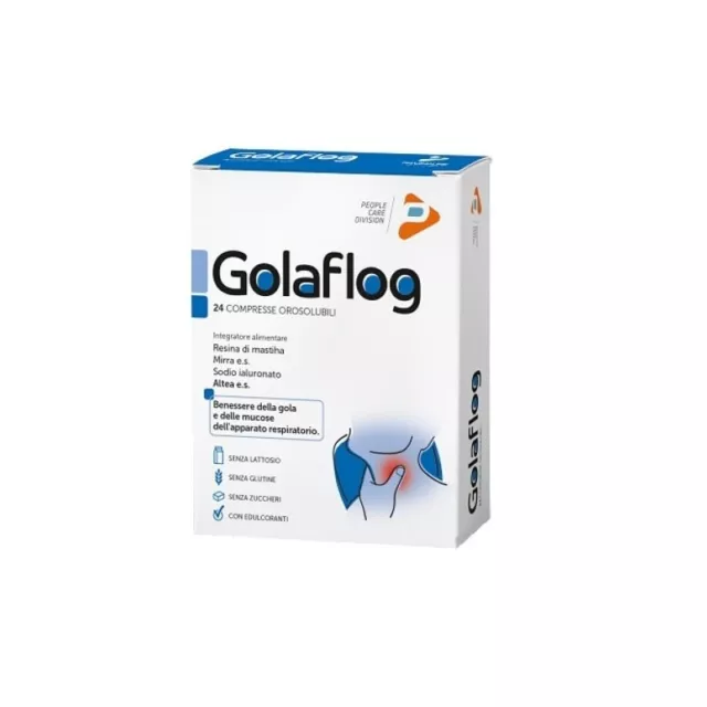 PHARMA LINE Golaflog - Lung Health Supplement 24 Tablets