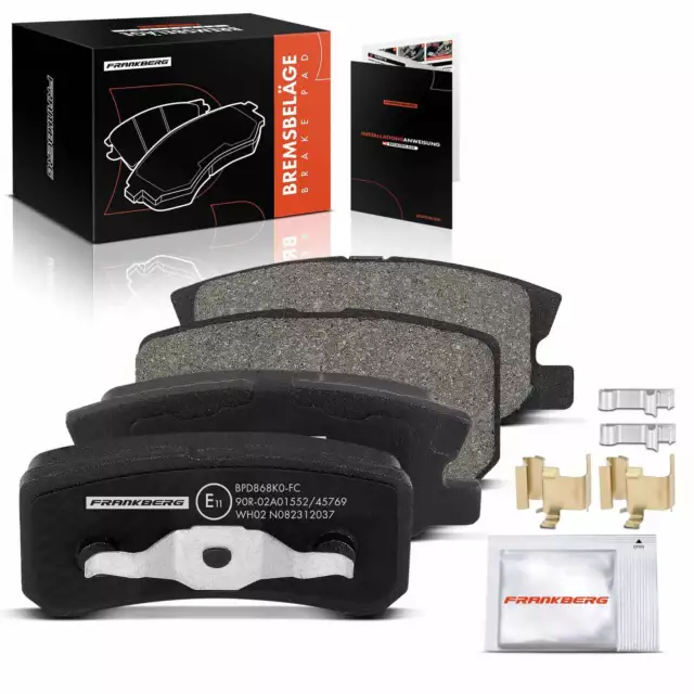 Brake Pads Set Rear for Mitsubishi Shogun Lancer Jeep Patriot Citroën C-Crosser