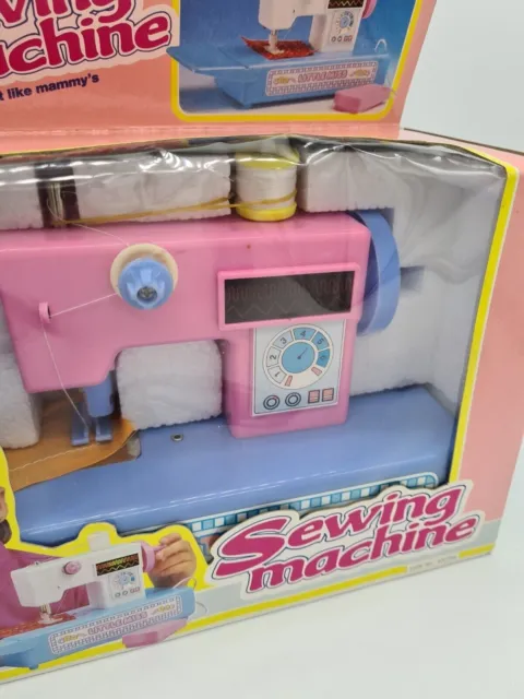 Kinder Nähmaschine Little Miss Sewing Machine 80er 90er Jahre Neu OVP Vintage 3