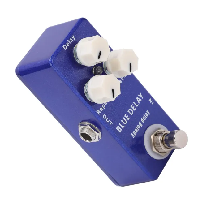 Gitarreneffekt-Pedal Mini Blue Delay Analog True Bypass Adjust Instrument (E P1S