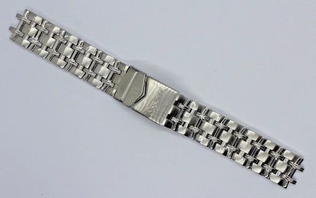 Bracelet De Montre Serge Blanc Rouge 16 Mm - Neuf - Fabriqué En France