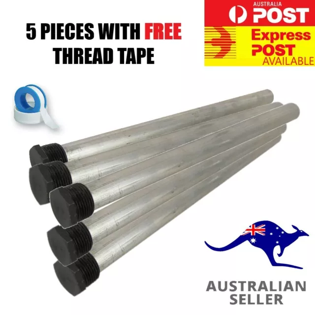 Suburban Caravan Hot Water Service Anodes Anode Rods X 5 Pack