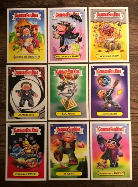 Garbage Pail Kids Book Worms Gross Adaptations Singles Pick / Complete Your Set