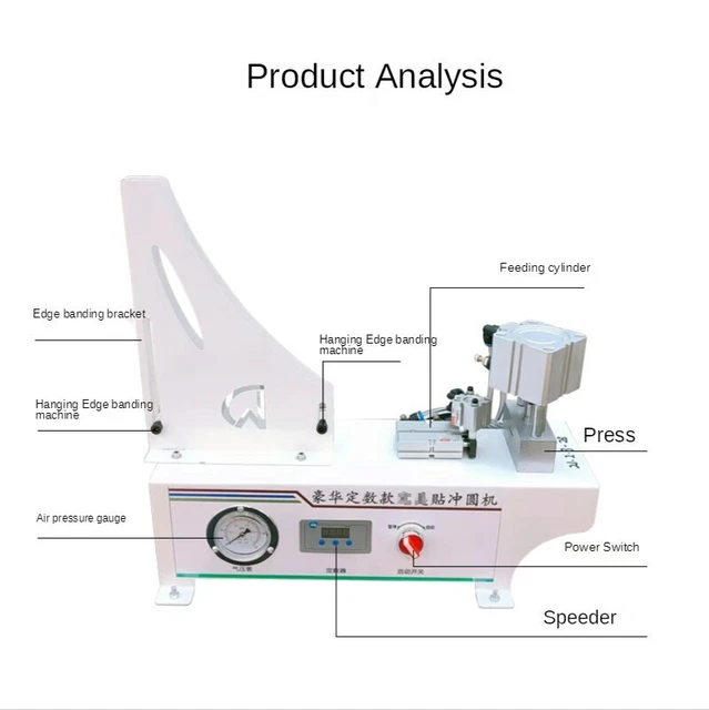 220V Edge Band Punching Machine Three-in-One Panel Furniture Invisible Punching