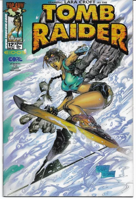 TOMB RAIDER (The Series) - Vol. 1 No. 12 (Apr 2001) ~ LARA CROFT: VARIANT COVER