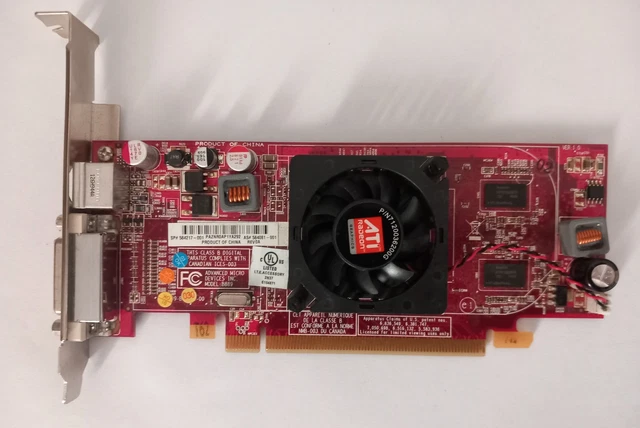ATI E G012 05 1638 RADEON x600 Low Profile SFF DVI SVIDEO PCI Express Video Card EUR 9,80   FR
