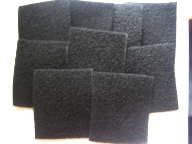 LOT DE 10 Tissus Patch Support Scratch Arriere Attache Femelle 75Mm X ...